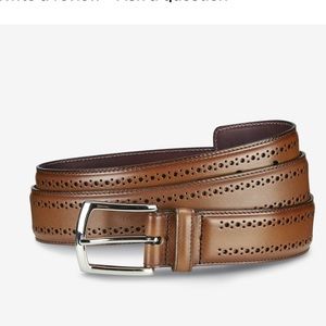 Allen Edmunds men’s leather dress belt.